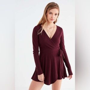Urban outfitters long sleeve romper